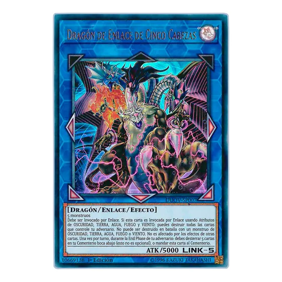 Yugi-oh! Five-headed Link Dragon Duov-en007 Ultra
