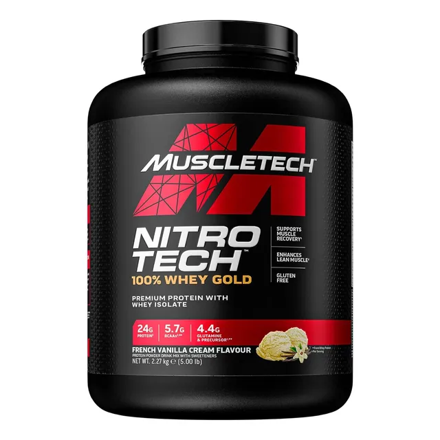 Muscletech Nitro Tech Whey Gold Polvo 5lbs