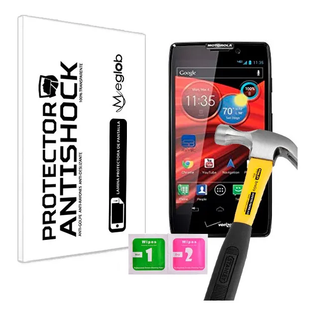 Protector De Pantalla Anti-shock Motorola Droid Razr Maxx