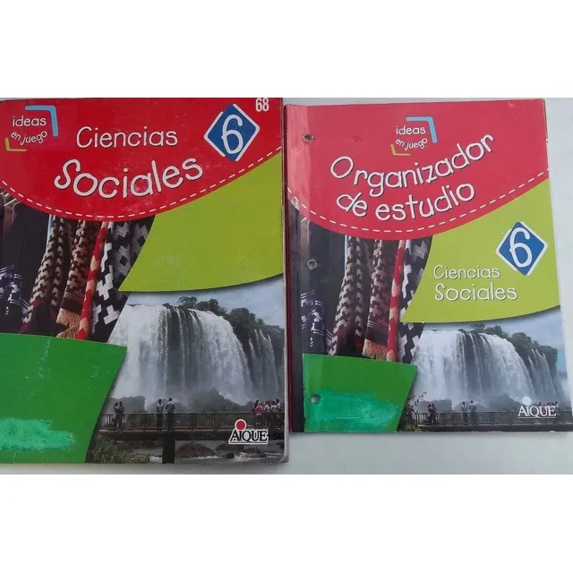 Ciencias Sociales 6 Editorial Aique + Organizadr C/ Detalles