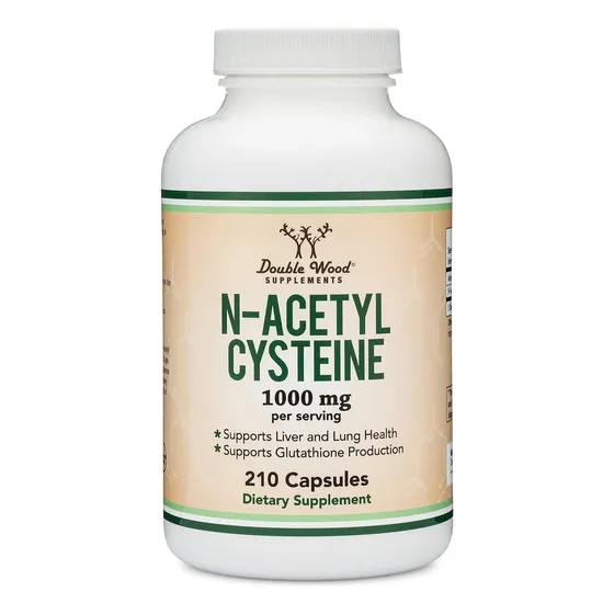 Suplemento Nac N-acetilcisteína 210 Cápsulas 1000 Mg