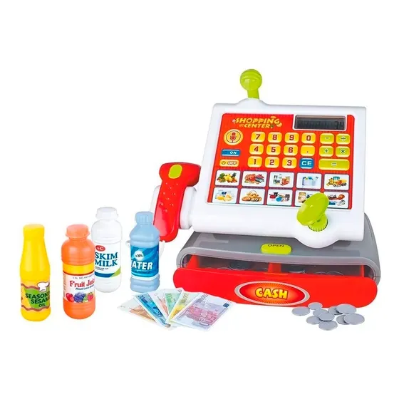 Caja Registradora Juguete C/ Mic Sonido Cash Register