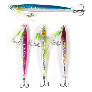 2 Pcs Jigs 100g Señuelo Pescar Lance Largo Agua Profunda Mar 2 Pcs Jigs 100g Señuelo Pescar Lance Largo Agua Profunda Mar