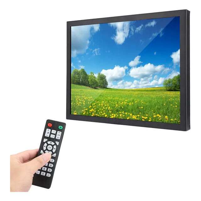 Monitor Industrial De 15in 1024x768 Hd Completamente D/metal