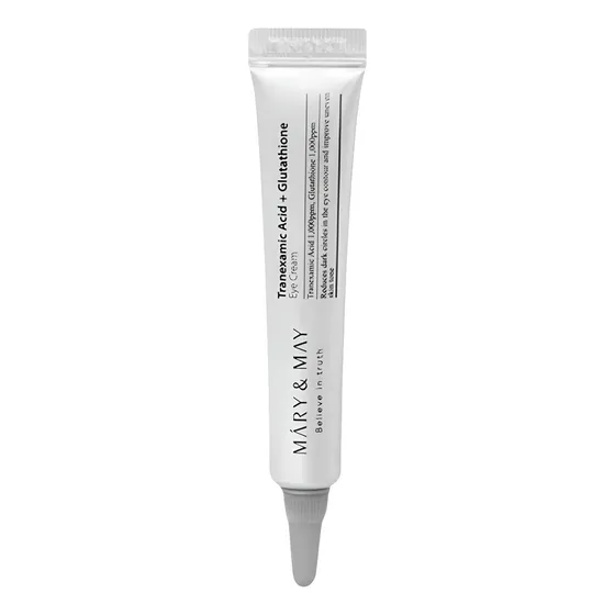 Mary&may Tranexamic Acid + Glutathione Eye Cream 12g Momento De Aplicación Día/noche Todo Tipo De Piel