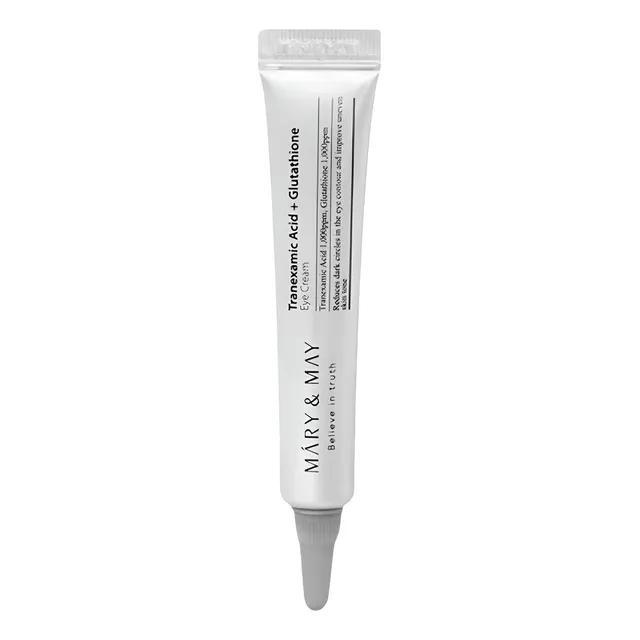 Mary&may Tranexamic Acid + Glutathione Eye Cream 12g Momento De Aplicación Día/noche Todo Tipo De Piel
