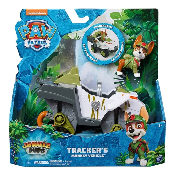 Para 1 Muñeca Paw Patrol Jungle Pups Color Gris