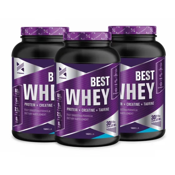 Combo 3 Unidades Best Whey Protein® Xtrenght