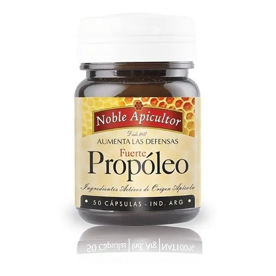 Cápsulas de Propóleo Noble Apicultor x 50 caps Aumenta Las Defensas