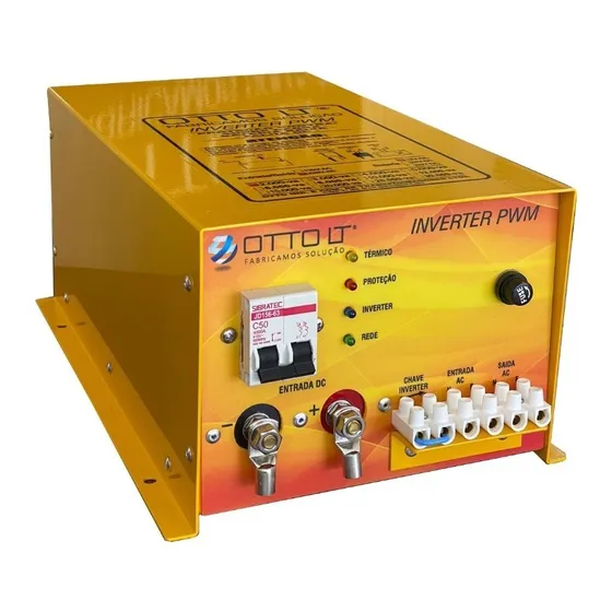 Inversor Pwm2000 12v 24v 48v Marinizado Náutica Solar