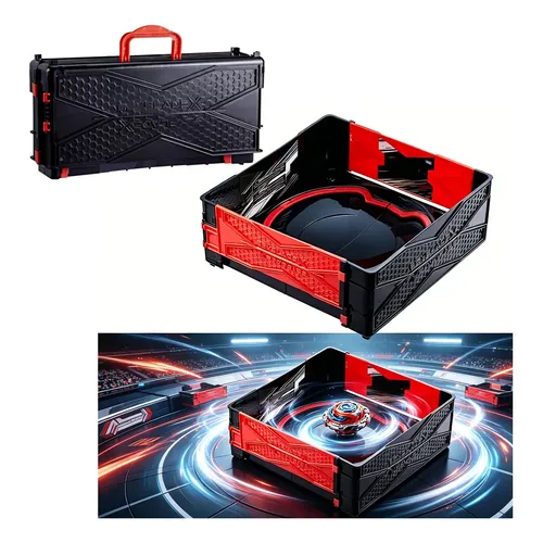 Beyblade X Beyblade X Ux-02 Starter Hell's Hammer 3-70h Color Rojo