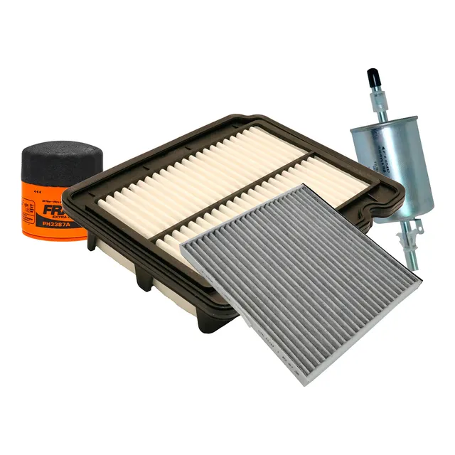 Kit 4 Filtros Fram Para Chevrolet Aveo L4 1.6l 11 - 17