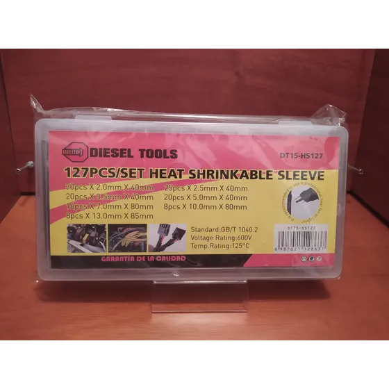 Kit Termoencogibles 127 Piezas