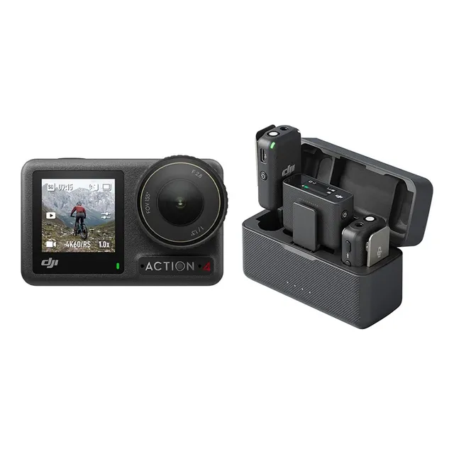 Cámara De Acción Impermeable Dji Osmo Action 4 Standard Comb