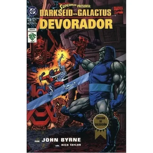 Darkseid Vs Galactus: Darkseid Vs Galactus, De John Byrne. Serie Darkseid Vs Galactus, Vol. 1. Editorial Vid, Tapa Blanda, Edición 1 En Español, 1997