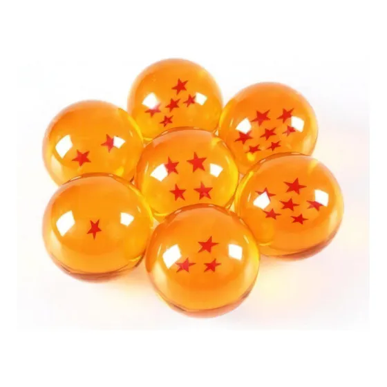 Set Esferas Del Dragón Dragon Ball De 4.4 Cm Ø