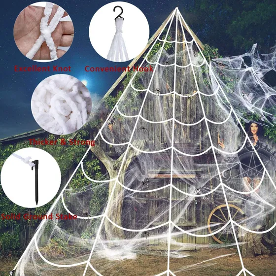 Leconces Halloween Spider Decorations, 276 Enormes Spider We