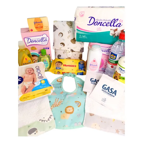 Kit Salida De Hospital Bebés Color Unisex X17 Productos