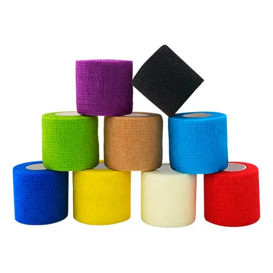 Venda Elastica Autoadhesiva Kinesiologica Multi Color