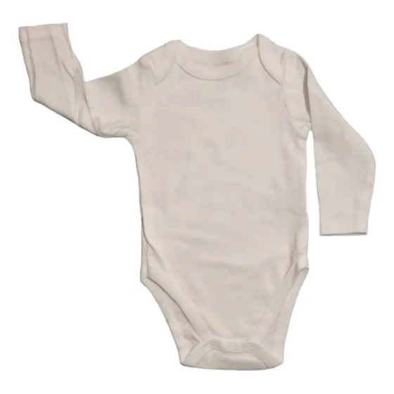 Bodys De Bebes Blancos Para Sublimación