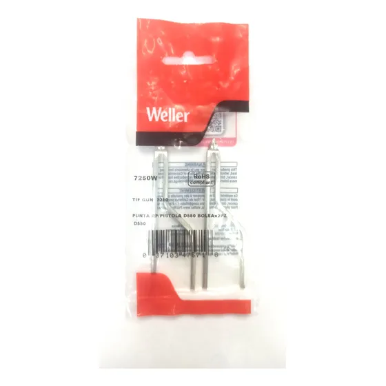 Weller Puntas Para Pistola Modelo 7250w Para Pistola 550