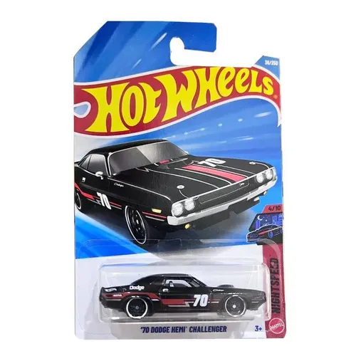 Dodge Hemi Challenger Hot Wheels 26g '70, Preto | MercadoLivre
