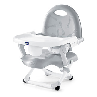 Asiento Elevador Chicco Pocket Para Aperitivos, Gris Asiento Elevador Chicco Pocket Para Aperitivos, Gris