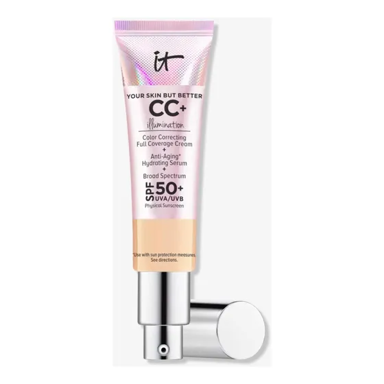 Base de maquiagem líquida It! CC Cream Light tom light - 32mL 32g