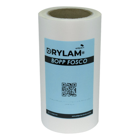 Bopp Fosco 27 Micras Premium - Bobina A3 34cm X 100m Bopp Fosco 27 Micras Premium - Bobina A3 34cm X 100m