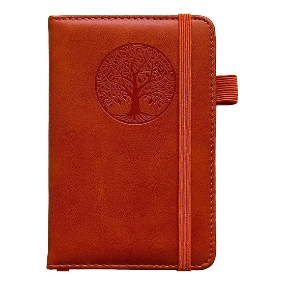 Libreta Pequeña De Bolsillo Biyunro, Cuaderno De Piel Mini D