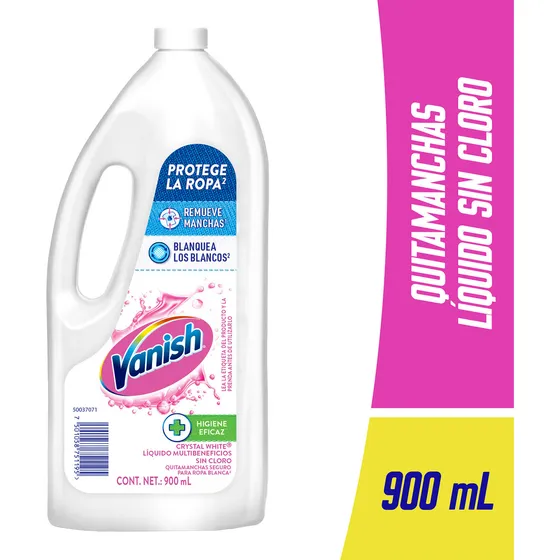 Vanish® Quitamanchas Líquido para Ropa Blanca 900 ml