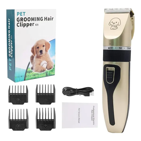 Maquina Afeitadora Para Mascotas Perros Gatos Kit
