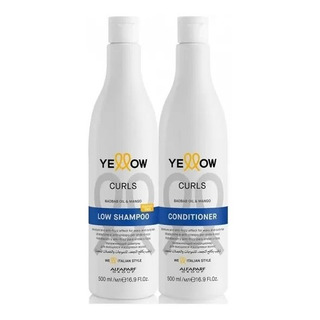 Kit Shampoo + Acond Curls Rizos Yellow Antifrizz Hidratación Kit Shampoo + Acond Curls Rizos Yellow Antifrizz Hidratación