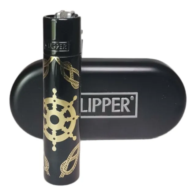Encendedor Clipper Metal Recargable Colección Sailor