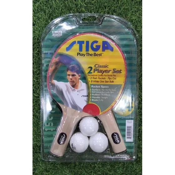 Set De Ping Pong Stiga Raquetas Y Pelota