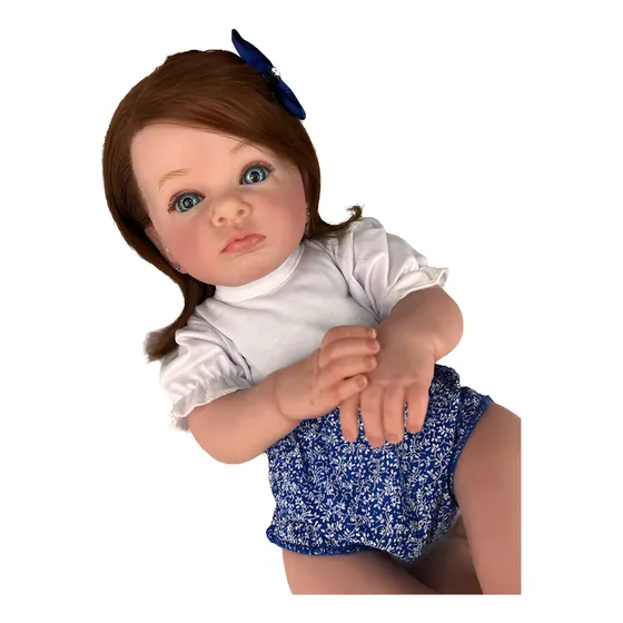 Boneca Reborn Princesa Corpo De Pano Muito Macio