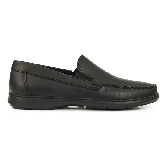 Nautico Cuero Hombre Briganti Formal Mocasin Goma Hcna01303 