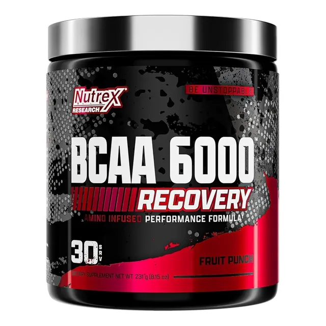 Aminoacidos Bcaa Nutrex 6000 30 Servicios