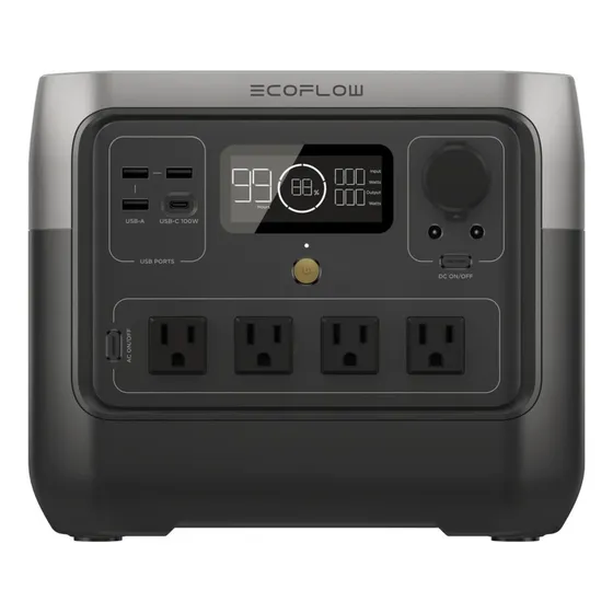 Generador Portátil Ecoflow River 2 Pro 1.6 Kw Monofásico