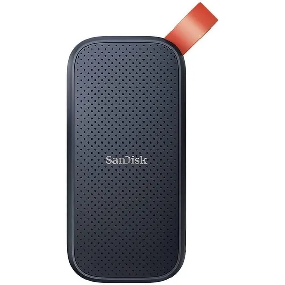 Unidade sólida externa Sandisk Ssd de 2 TB SDSSDE30-2T00-G25 USB-c