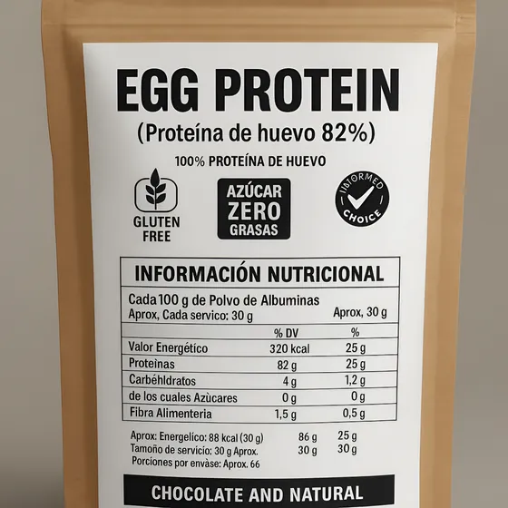 Proteína De Huevo En Polvo Promoción 1 Kilo !