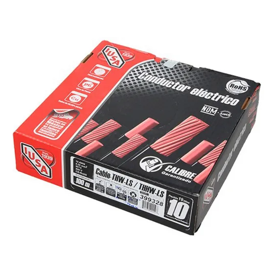 Cable Electrico Cal. 10 Color Negro Tipo Thw (1  Iusa 399328