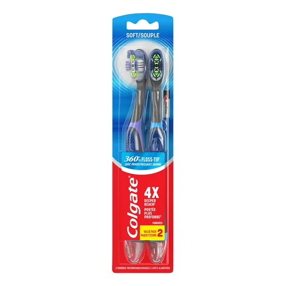 Cepillo De Dientes Colgate 360 Vibrate Deep Clean, Paquete D