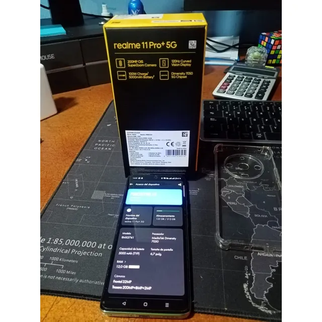 Celular Realme 11pro + 5g (ram12gb+12gb Virtuales, 512gb Alm