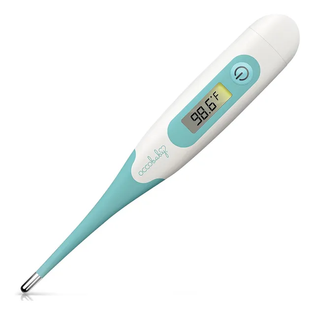 Occobaby Termómetro Clínico Digital Para Bebés - Lcd, Punta