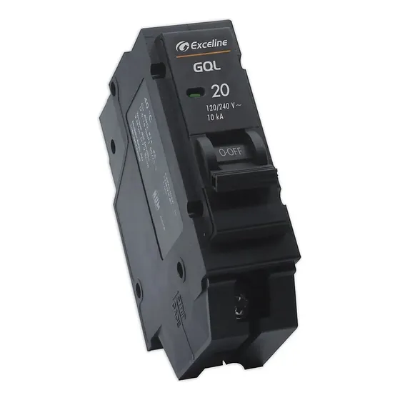 Breaker Residencial Exceline Hqql 1x20