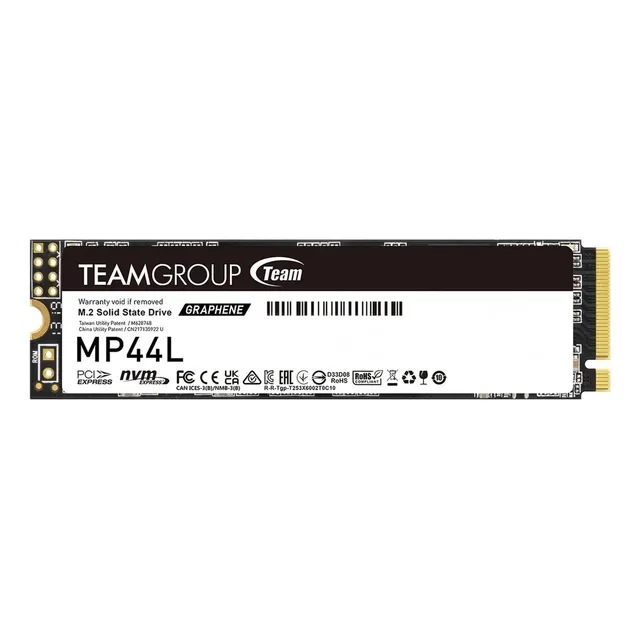 Ssd Team Group Mp44l Nvme, 500gb, Pci Express 4.0, M.2 Color Negro