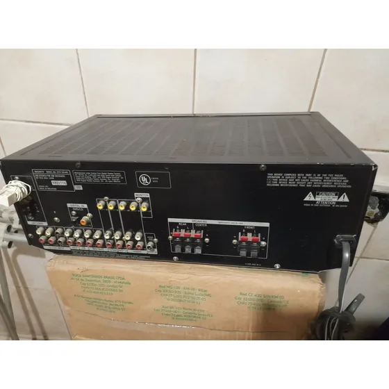 Receiver Sony Str De 445 Funcionando Impecável Usado