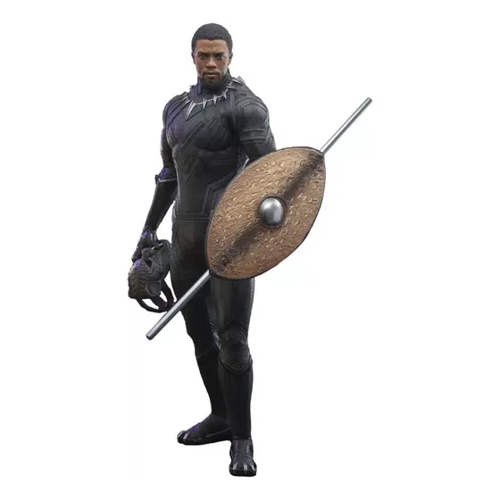 Figura De Acción Hot Toys Marvel Black Panther Black Panther De Hot Toys Sixth Scale Figure
