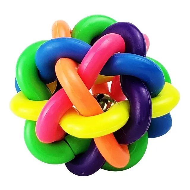 Brinquedo Pet Atomic Ball Com Guizo 5.5cm
